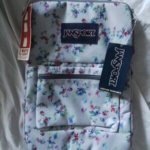 Floral jansport backpack